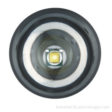 UF-1406 50mm convex lens Cree aluminum high power zoom-able LED torch